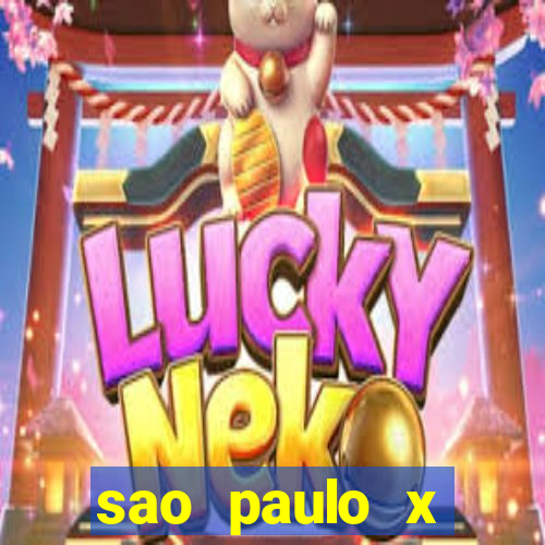 sao paulo x palmeiras palpite
